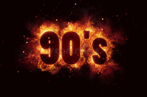 90年代党迪斯科<strong>背景</strong>火焰热爆炸