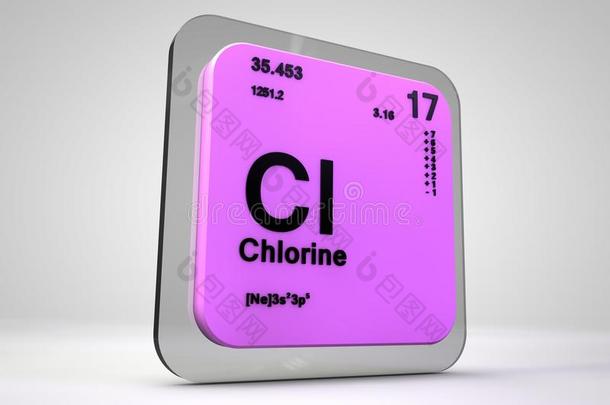氯-Cl-化学元素周期表