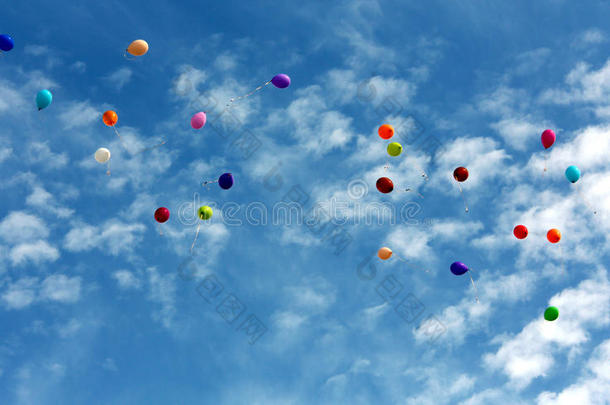 天空中的<strong>气球</strong>