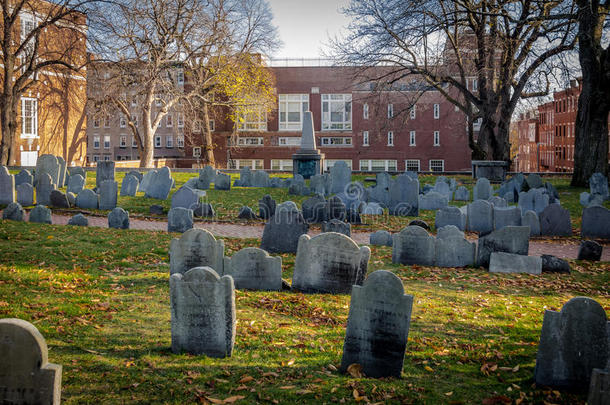 科普`山埋地公墓-波士顿，马萨诸塞州，美国