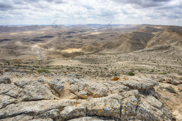 以色列的大火山口HamakhteshHagadol