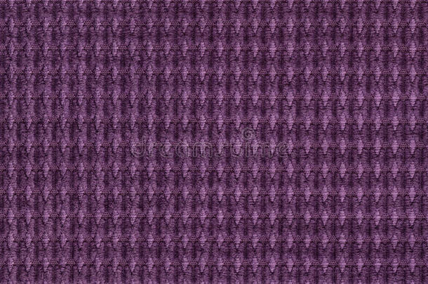 <strong>深紫色背景</strong>从柔软的跳蚤织物关闭。 纺织品宏观纹理