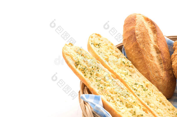 大蒜法国<strong>面包</strong>