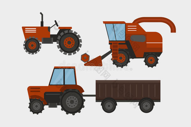 农业<strong>工业</strong>农机<strong>机械</strong>拖拉机联合挖掘机农村<strong>机械</strong>玉米车收获轮