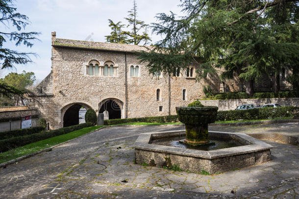 卡萨马里修道院，科西亚，弗<strong>罗</strong>西农，意大利