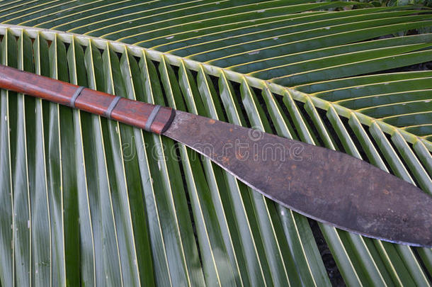 斐济砍刀用木柄