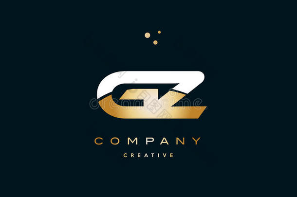 新西兰gz白黄金黄金豪华字母表标志<strong>ICO</strong>