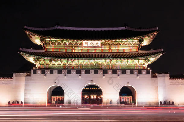 光华木，首尔京博贡宫的正门