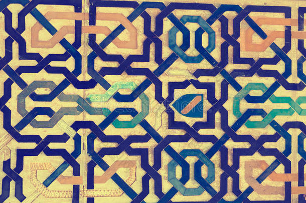 阿罕布拉古代的安达卢西亚阿拉伯花纹阿拉伯语
