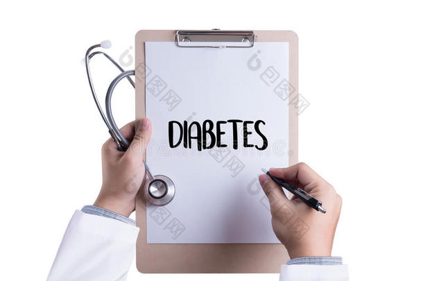 糖尿病测试，健康医学概念，肥胖，验血