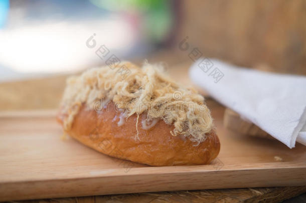 肉丝面包