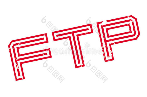 FTP文件传输协议橡胶邮票