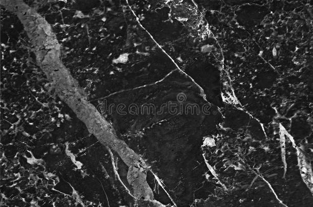 黑色大理石图案纹理背景，细致真实的大理石来自大自然。