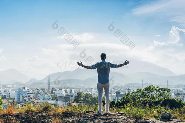 活动冒险令人大为惊奇的背包美丽的