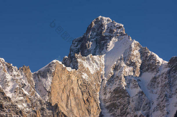 美丽的卡拉库伦山脉高峰，K2Trek，<strong>巴基斯坦</strong>