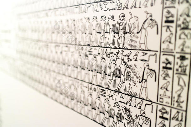 埃及博物馆的细节
