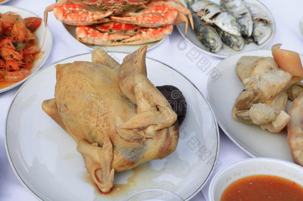 鸡是祭祀中的祭祀品