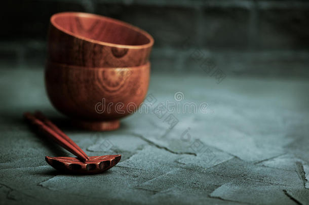 亚洲的竹子山毛榉碗仪式的