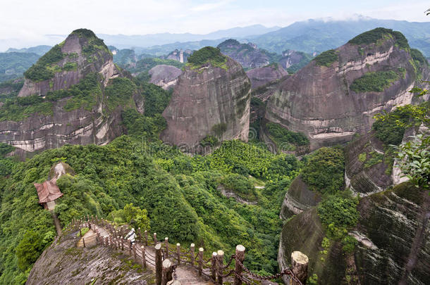 桂林丹霞地貌，中国