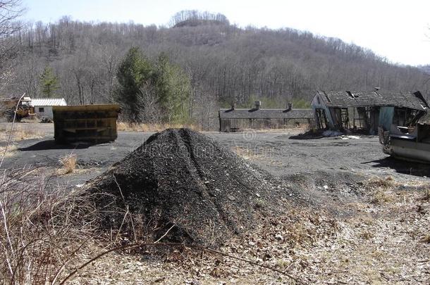 废弃的W.VA煤矿