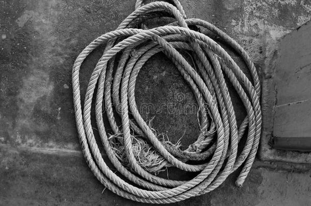 绳子的<strong>黑白照片</strong>