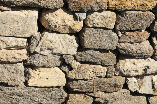 旧石头的背景墙