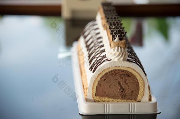 冰乳霜巧克力蛋糕