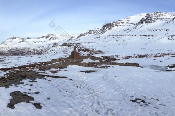 纪念碑向Ã奥比约恩阿诺德松采用冰岛