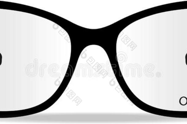 视觉的眼镜模型