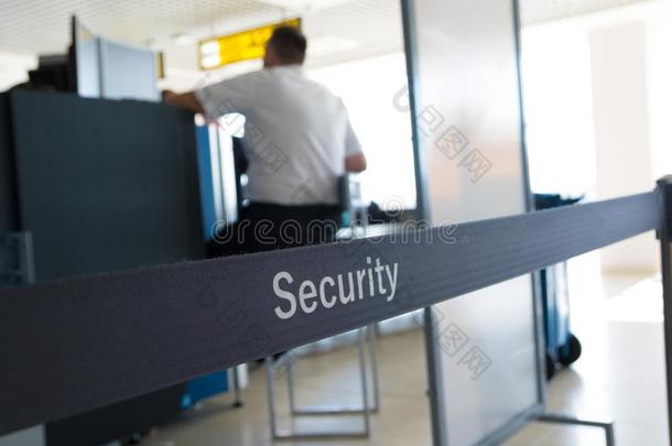 安全检查关于行李采用机场