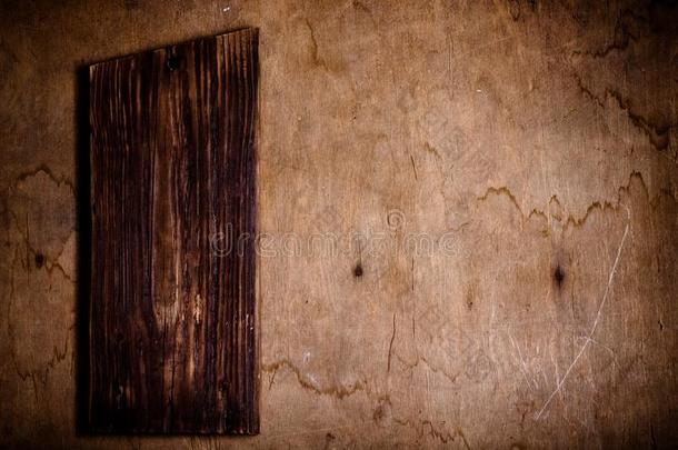 手工做的燃烧锋利的板向一木制的乡村的质地为b一c