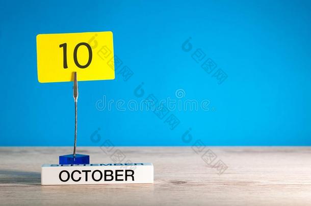 十月10Thailand泰国.一天10关于十月m向Thailand泰国,日历向工作场所机智