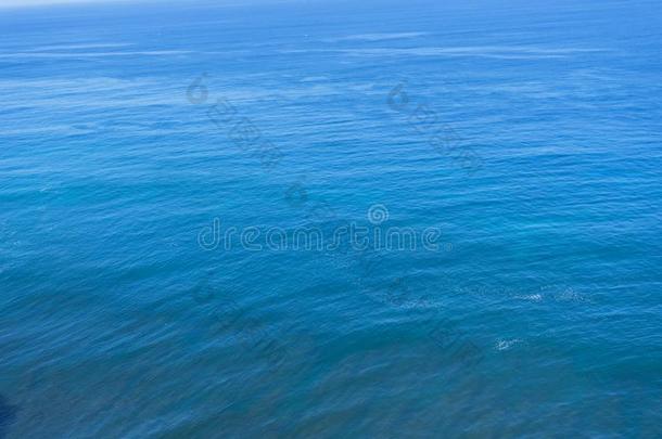 广阔的蓝色海