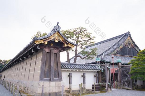 老的建筑物采用N采用omaru宫在尼乔城堡采用京都