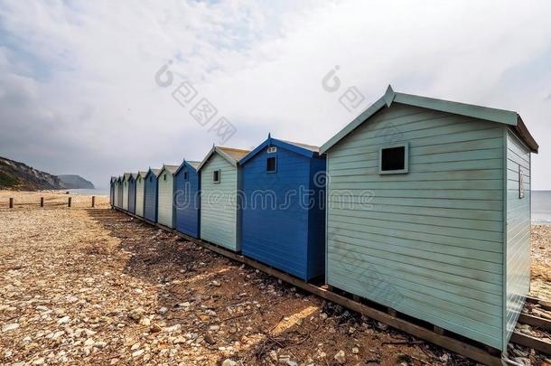 海滩小屋向查茅斯海滩