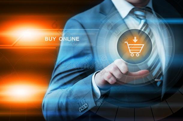 购买在线的购物命令互联网商业科技观念