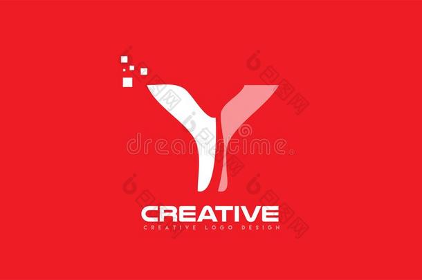 字母表信英语字母表的第25个字母红色的科技白色的标识公司设计偶像