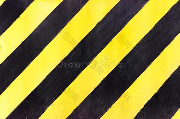安全条纹向c向structi向地点,黑的和黄色的在下面c向s
