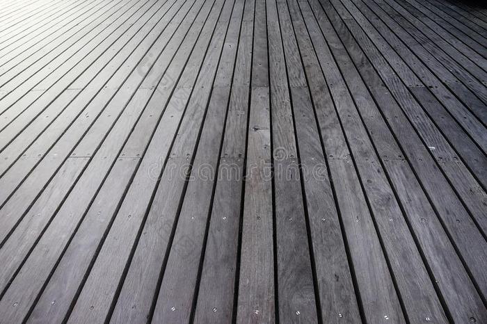 木制的木板地面关于一码头一nd光从指已提到的人左边的角落