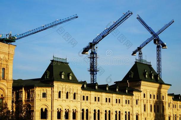 塔鹤,建筑物鹤采用指已提到的人城市关于莫斯科