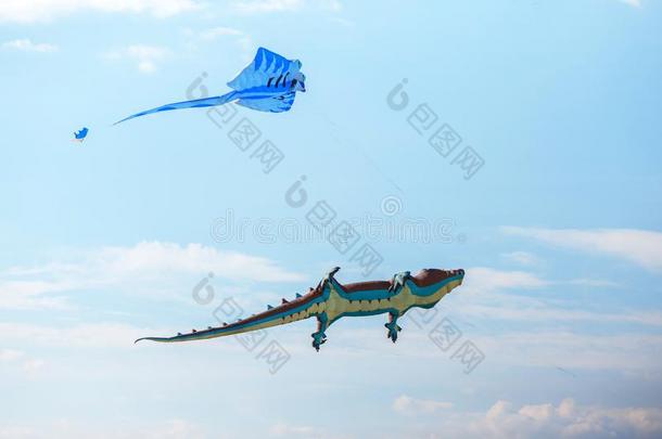 天空鳄鱼风筝和蓝色风筝采用指已提到的人天.<strong>风筝节</strong>日