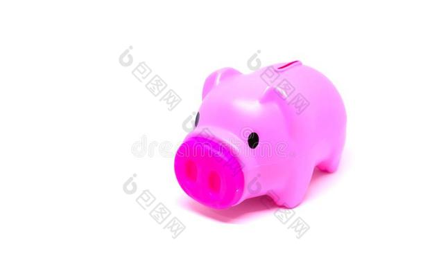 粉红色的小猪银行粉红色的小的收入必须做的事知道怎样向救助钱