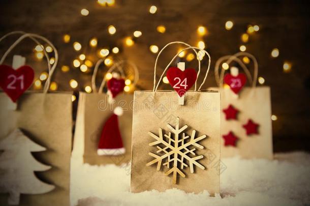 <strong>圣诞节</strong>购物袋,雪花,一款应用程序滤波器,树