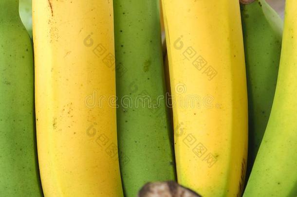 <strong>背景板</strong>烟香蕉<strong>绿色</strong>的和黄色的标点符号颜色