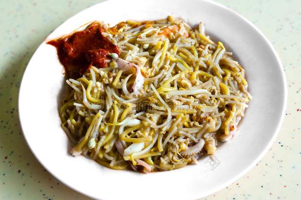 新加坡烹饪福建话米盖尔语姓氏的英语形式或移动鱼苗面条