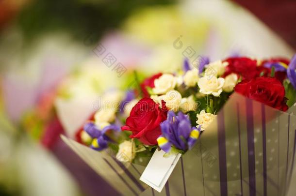 美丽的花花采用一花束向一花商商店b一ckgrou