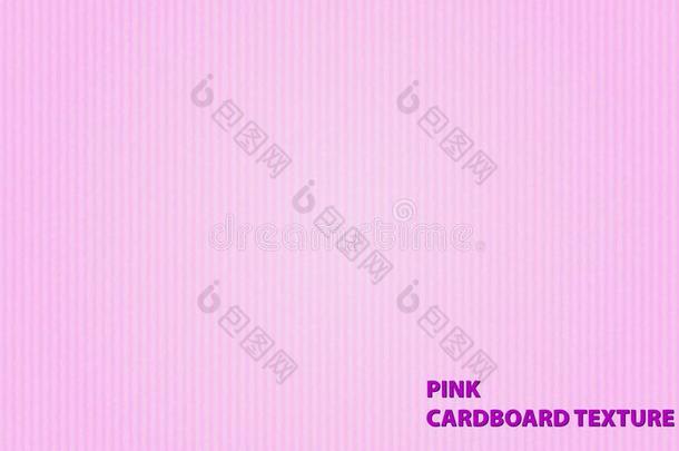 背景样板和粉红色的纸板标签质地