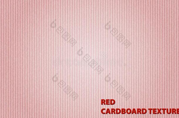 背景样板和红色的卡纸板质地