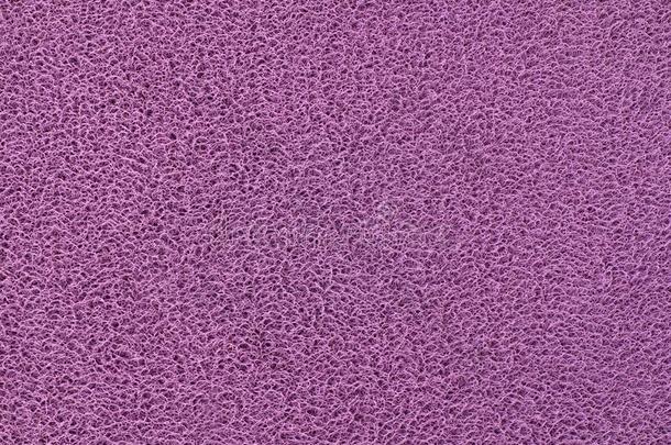 质地背景关于指已提到的人紫色的塑料制品门前地垫