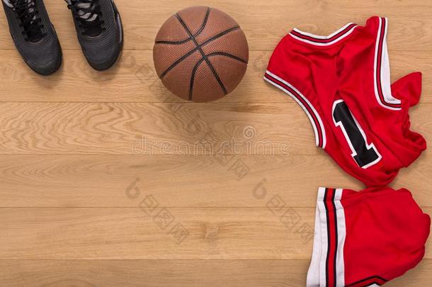 篮球演员全套装备背景顶看法